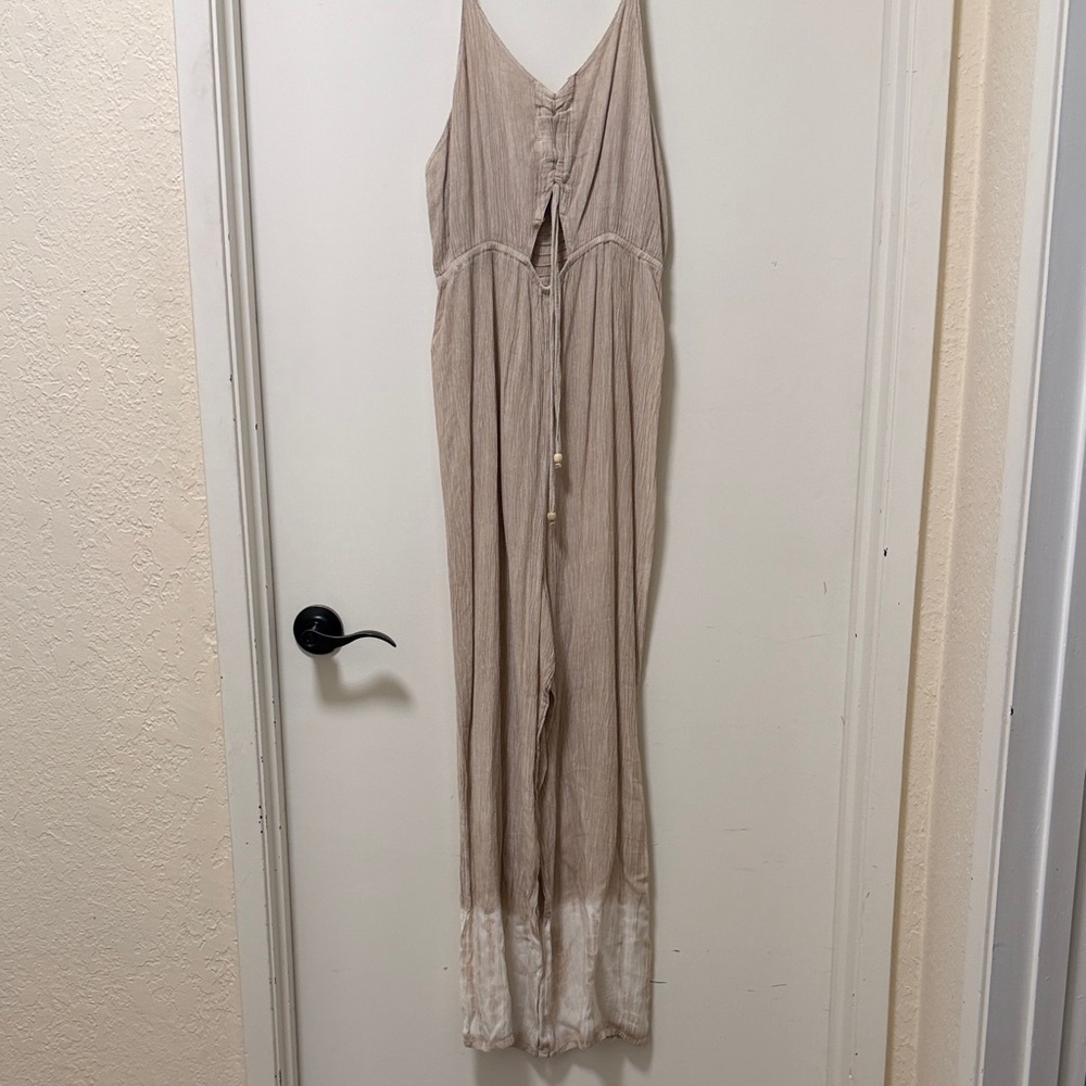 Raya Sun Tan Jumpsuit